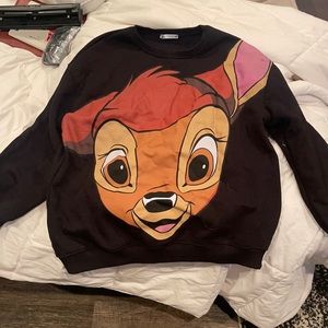 ZARA bambi sweatshirt